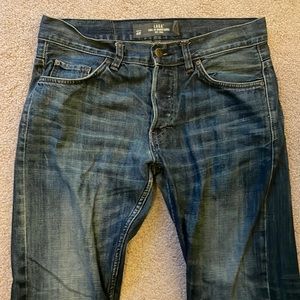 L.O.G.G. by H&M “Regular Fit” dark blue jeans, size 32